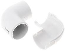 Угол разборный 90гр. ПВХ Промрукав Д=25 IP40 белый картинка